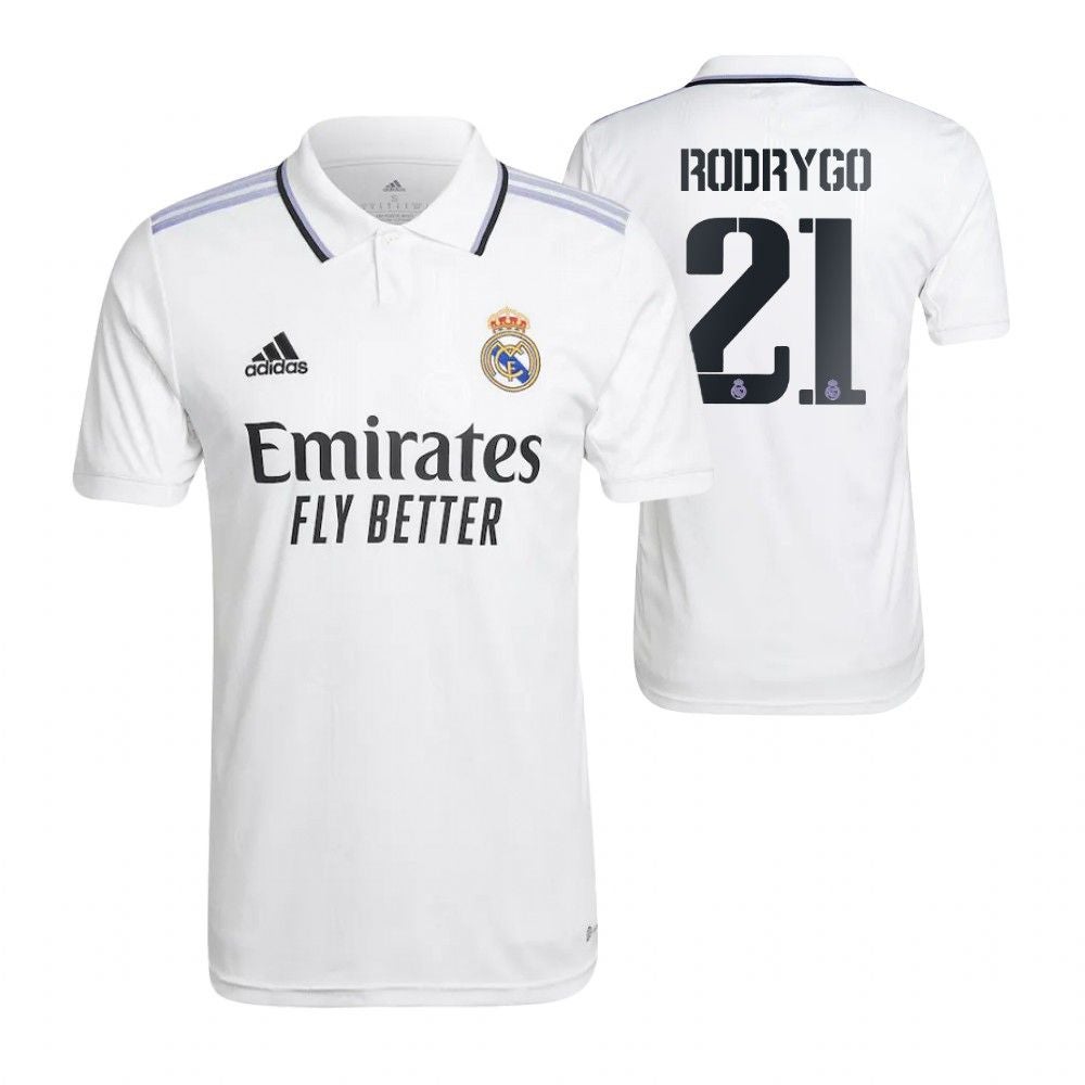 adidas Men's Adidas Real Madrid Jersey M D(M) US Ray Purple/White :  : Fashion