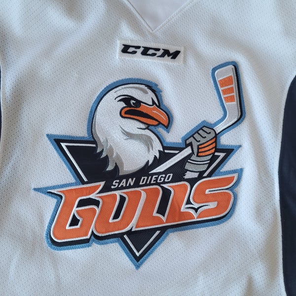 New San Diego Gulls Black Game Jersey – Never Made It Pro Stock