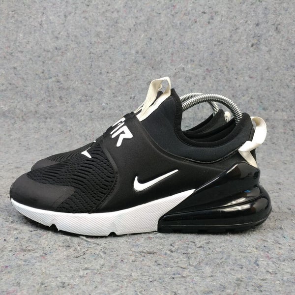 Nike Air Max 270 Extreme Boys Running Shoes Size 6.5Y Black White CI1108-001