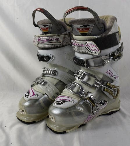 NORDICA TRANSFIRE R1 90 W SKI BOOTS WOMAN SIZE 23.5/6