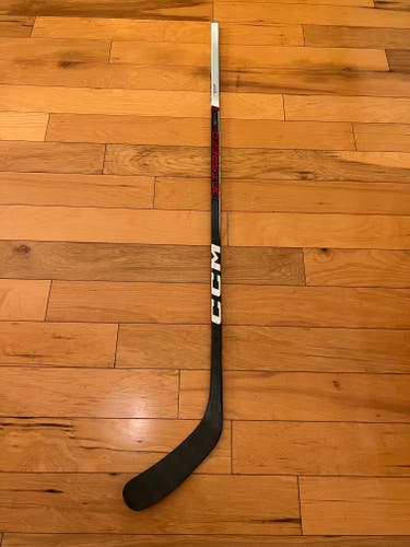 New CCM JetSpeed FT6 Pro (Red) Hockey Stick P90TM/75 Flex/Right Handed