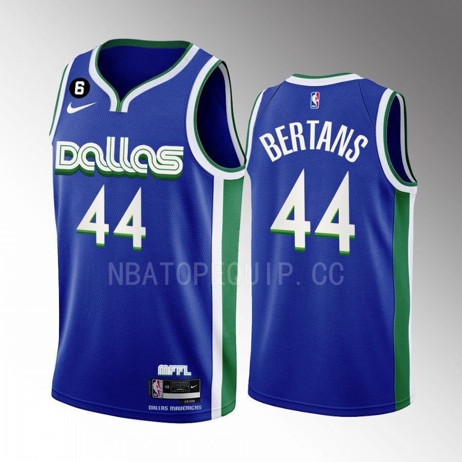 Dallas Mavericks Starter Baseball Jersey - Blue/Gray