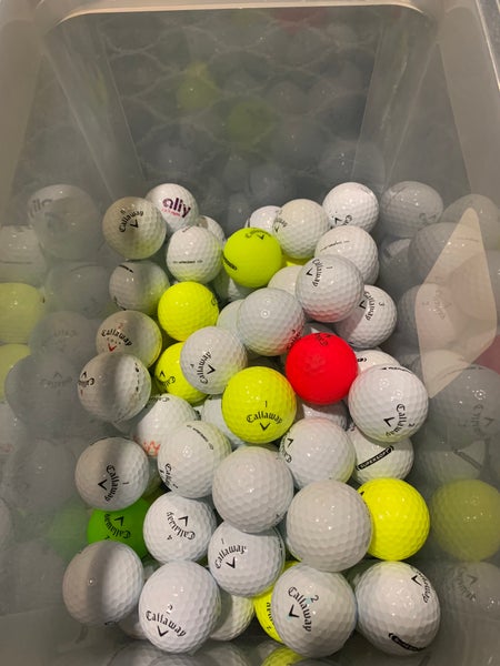 Callaway 100 Pack Balls aaaa Free Shipping!!!