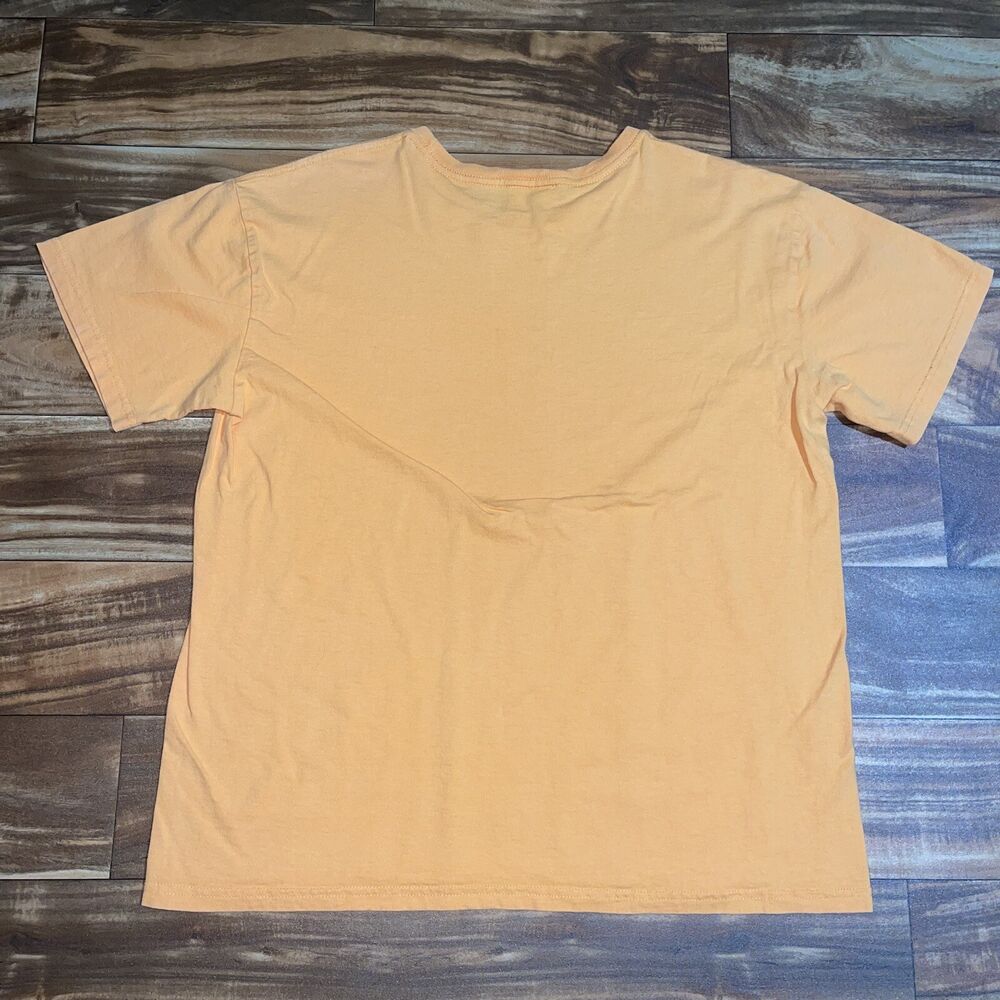 Vintage Nike Athletics T-Shirt Womens XL Orange Made In USA