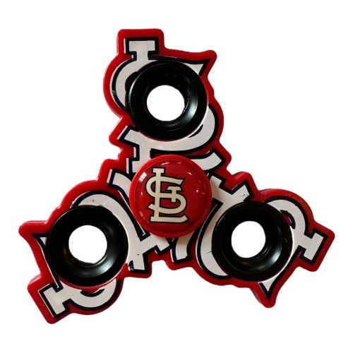 Molded Logo St. Louis Cardinals MLB Three Way Diztracto Fidget Spinner