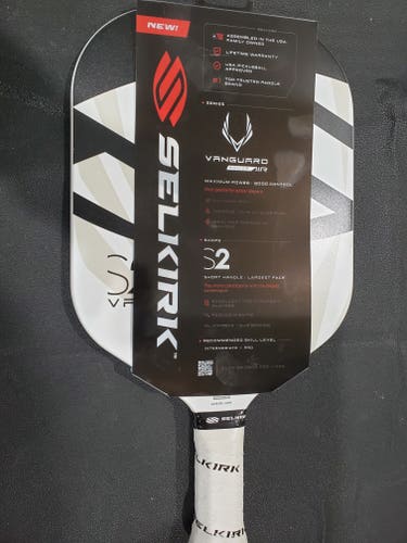 Selkirk Vanguard power air s2 black/white upc# 810009318699