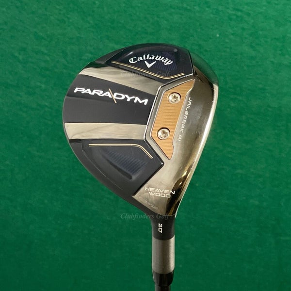 Callaway Paradym 20° Fairway Wood Heaven Wood Helium 5F3 Regular W/ HC