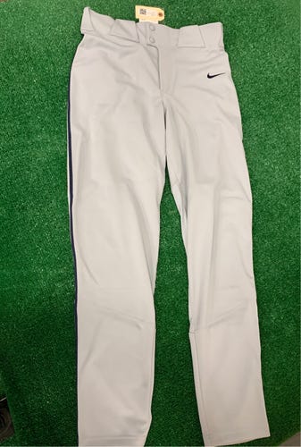 Gray Adult Men's New Small Nike Game Pants