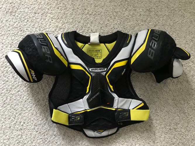 Junior Used Large Bauer Supreme 2S Pro Shoulder Pads