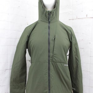 Burton Multipath Hooded Insulated Jacket, Women's Small, Forest Night Green New