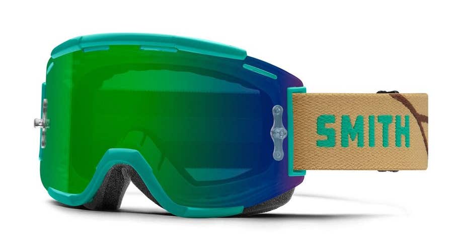 Smith Squad MTB / Bike Goggles Artist Series Draplin ChromaPop Everyday Green