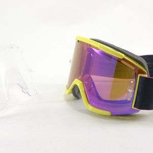 Smith Squad MTB/Bike Goggles Citron / Indigo, Everyday Violet Mirror Lens +Bonus