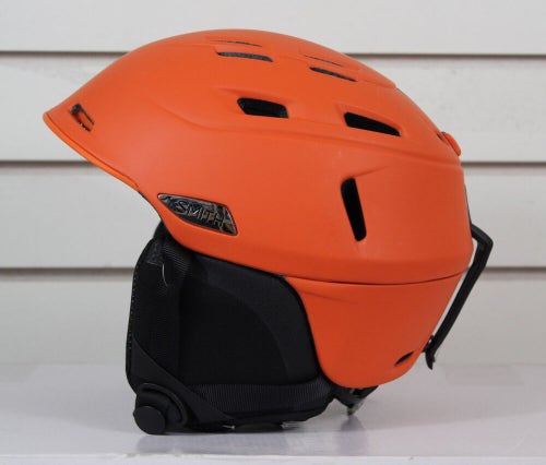 Smith Camber Ski Snowboard Helmet Adult Small 51-55 cm Matte Orange