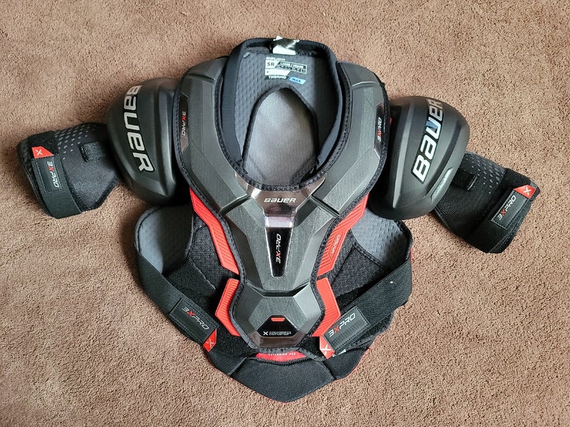 Senior Like New Large Bauer Vapor 3X Pro Shoulder Pads