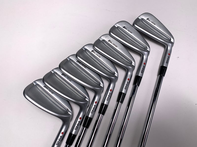 Ping iBlade Iron Set 4-PW Red Dot 1* Flat True Temper XP 95 S300 Stiff Steel RH
