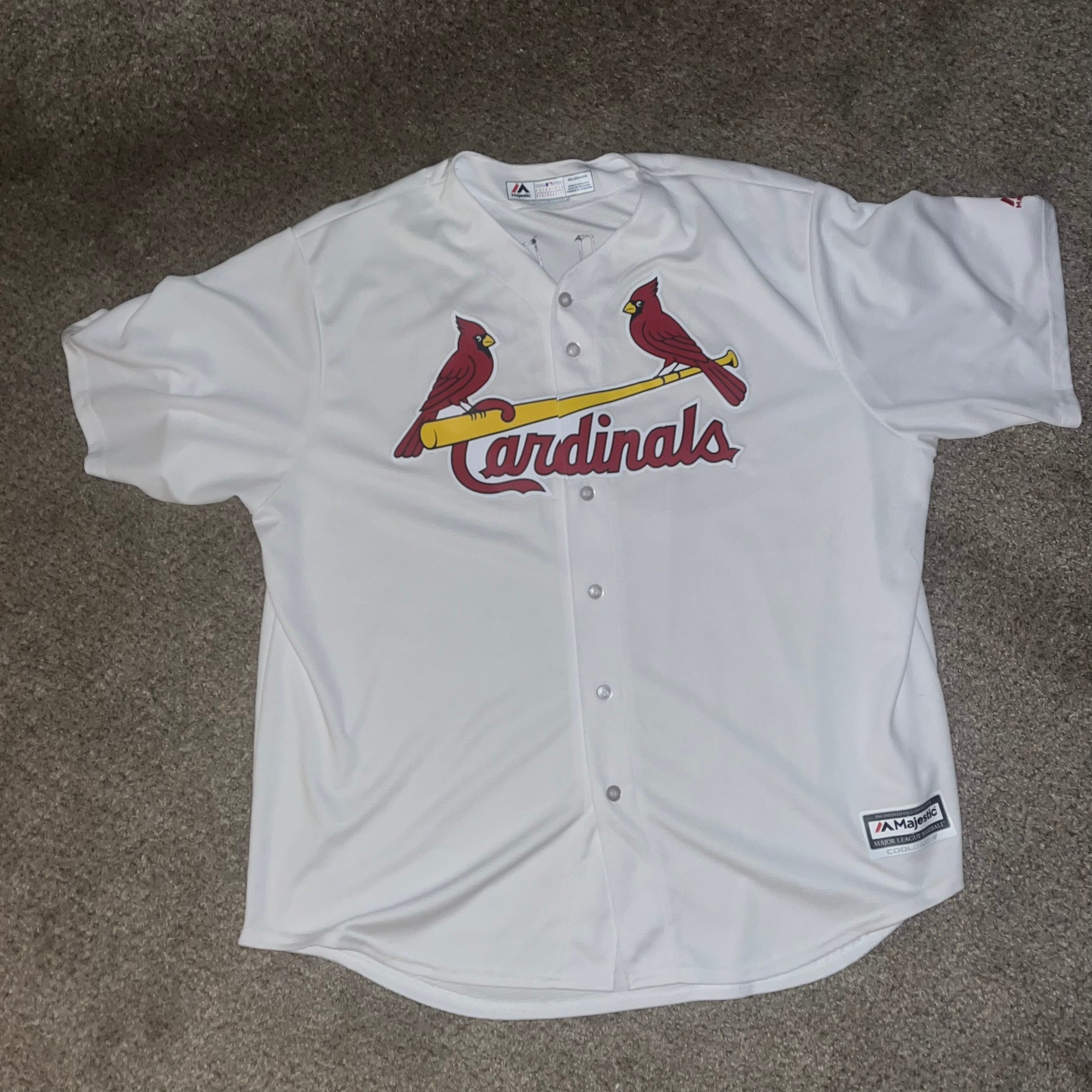 Majestic, Shirts, Retro St Louis Cardinals Jersey