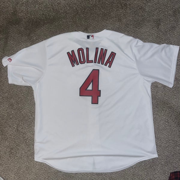 Men's St. Louis Cardinals Majestic White Home Cool Base Team Jersey