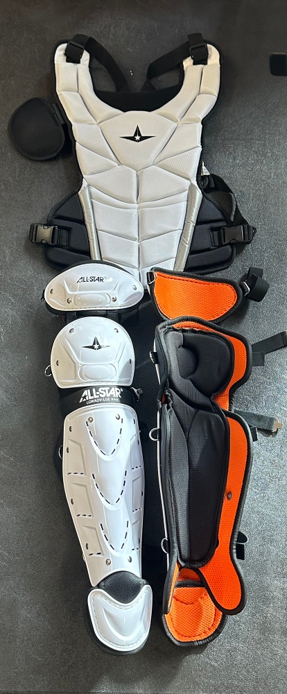 New All-Star CKW-ADV-L Catcher's CP + LG Combo