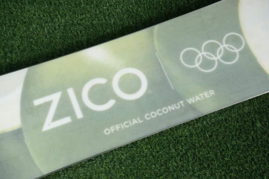 ZICO OFFICIAL COCONUT WATER USA OLYMPICS DESIGN 157 CM PROMO