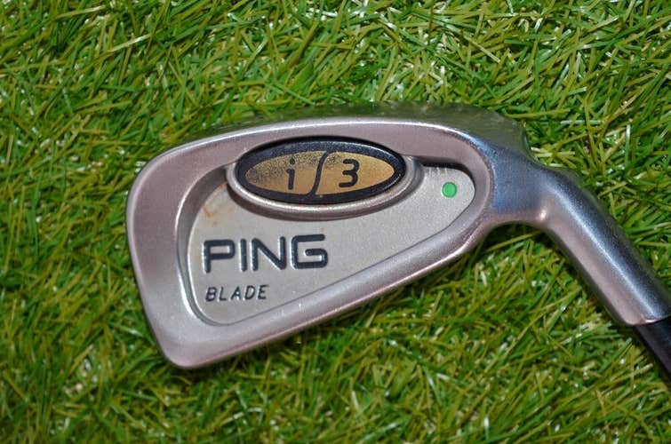 Ping	i3 Blade Green Dot	3 Iron	RH	39.5"	Graphite	Stiff	New Grip