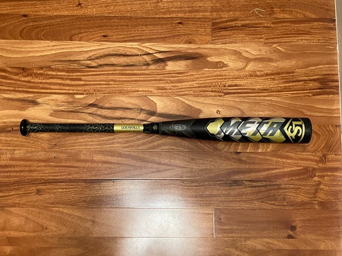 Used USSSA Certified 2021 Louisville Slugger Composite Meta Bat (-8) 22 oz 30"