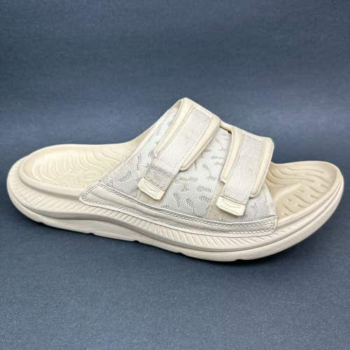 Hoka One One Ora Luxe Shifting Sand Dune Slides 1134150-SSDD Men’s Size 13