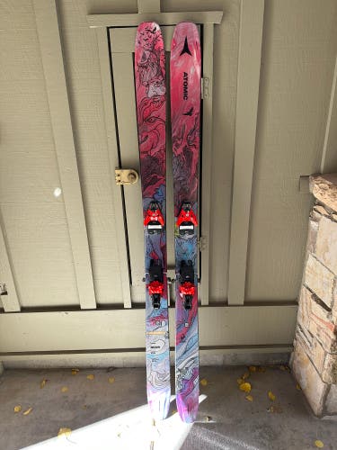 2022 Atomic Bent 110 Skis With Salomon STH 16 Bindings