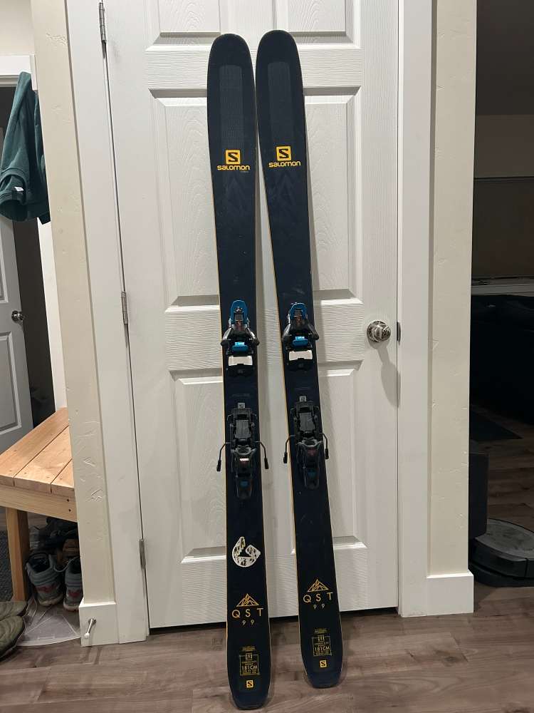 Used Salomon QST 99 181, Binding Not Included