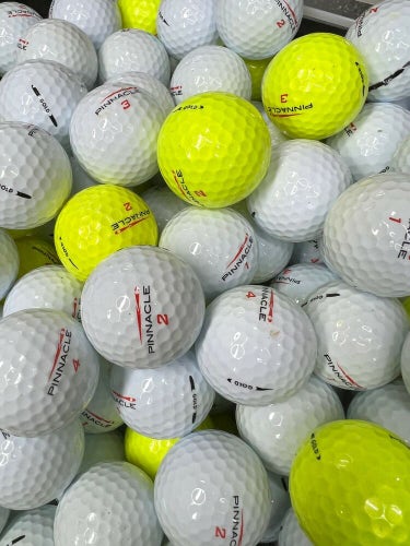 24 Pinnacle Gold Near Mint AAAA Used Golf Balls