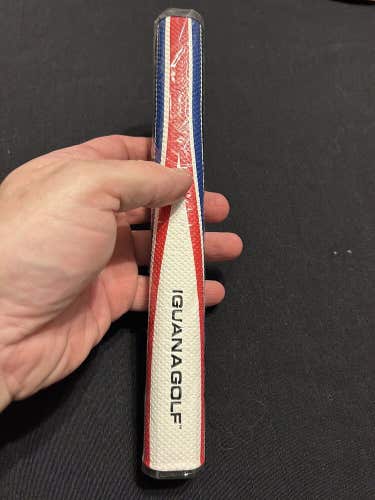 New IGUANA Super Stroke Style Putter Grip Midsize Size 3 Synthetic Leather