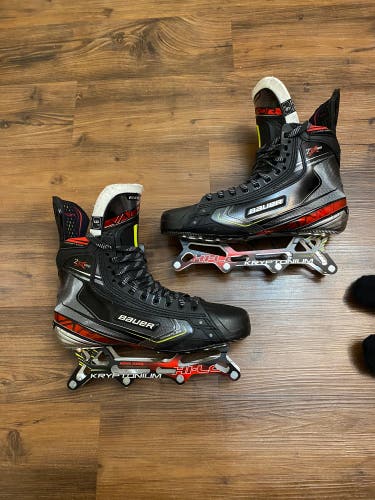 New Bauer Vapor 2X Pro Inline Roller Hockey Skates Size 9