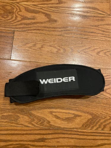 Weider Contoured Lifting Belt Band Size S-M Black
