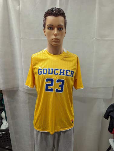 Game Used Goucher College Gophers Soccer Jersey Nike M NCAA