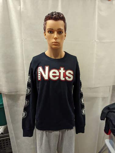 NWT Brooklyn Nets '47 Crewneck Sweater M NBA