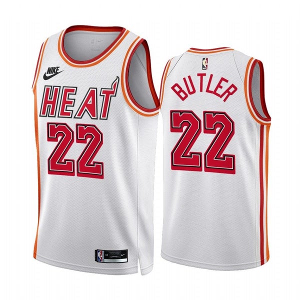 Black Nike NBA Miami Heat Butler #22 Swingman Jersey