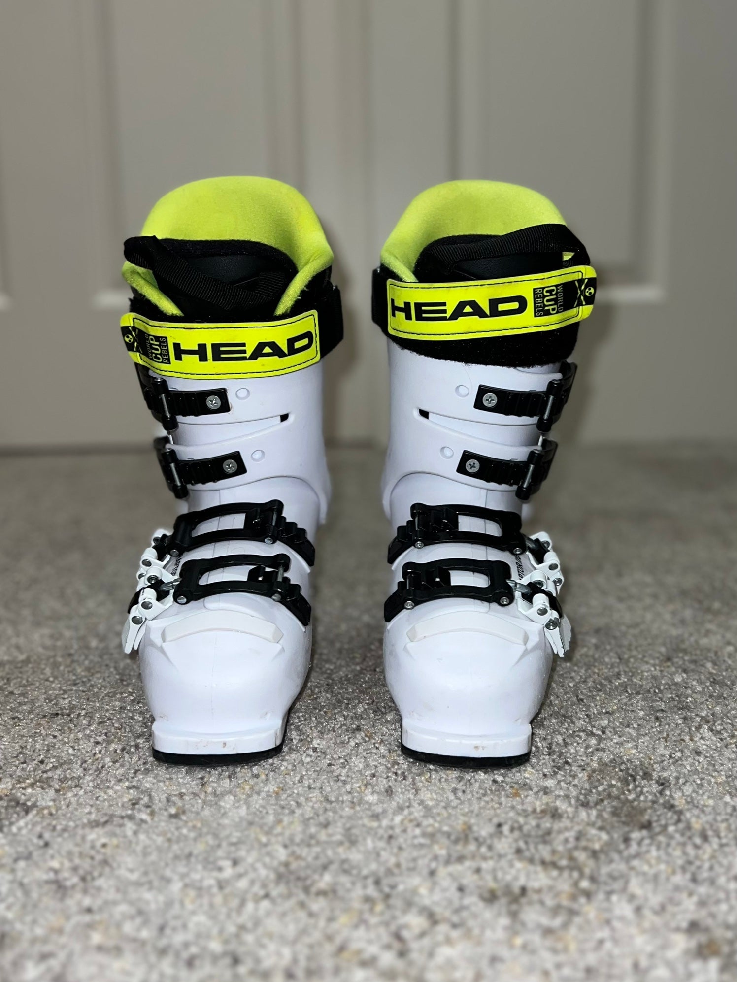 HEAD Raptor 70 JR Ski Racing Boots Size 20 20.5 Flex SidelineSwap