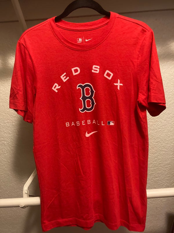 Nike Boston Red Sox Large Logo Legend Performance T-shirt At