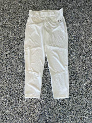 Nike Vapor Select Men's Baseball Pants White XL NEW WITH TAGS