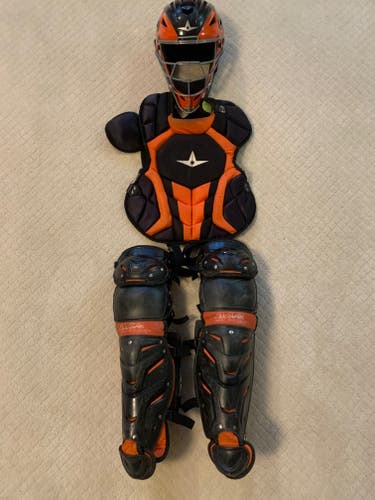 Used All Star System 7 Axis Catcher's Set