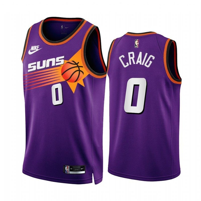 STEVE NASH Phoenix Suns PURPLE Jersey NBA Reebok Authentic Size 52