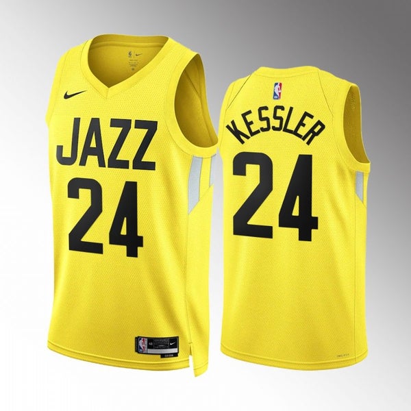 Nike Men's and Women's Donovan Mitchell Gold Utah Jazz 2022/23
