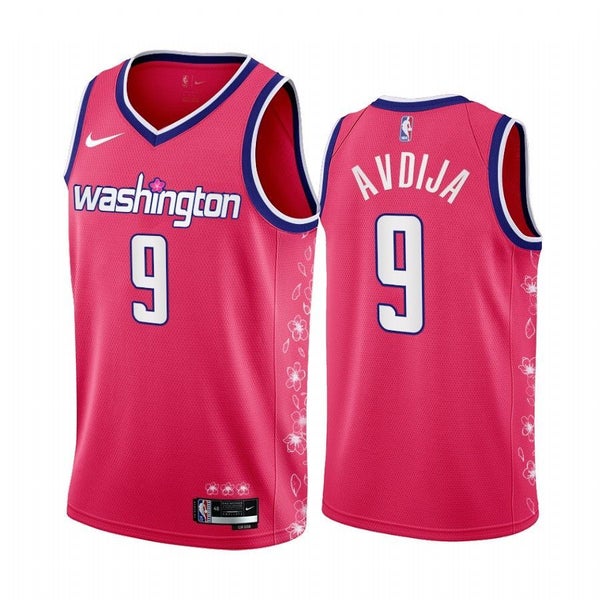 Washington Wizards Deni Avdija City Pink Jersey