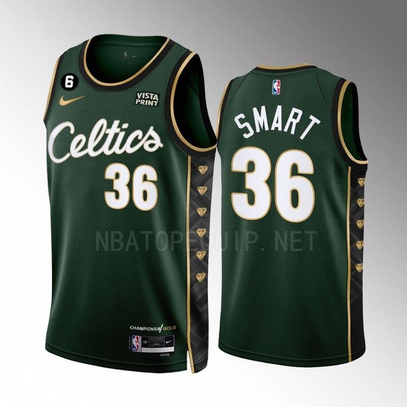 Boston Celtics 22/23 City Edition Uniform: Champions of Gold