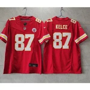 Kansas City Chiefs Travis Kelce White Vapor F.U.S.E. Limited Jersey