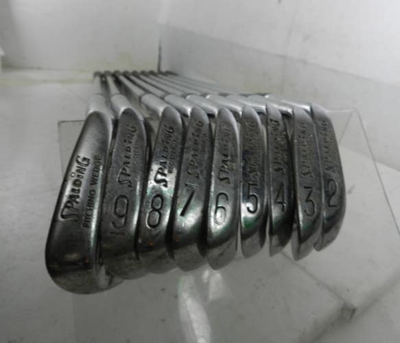 RARE Spalding Robt T. Jones Jr Signature Golf Club Iron Set 2-PW Steel Shaft