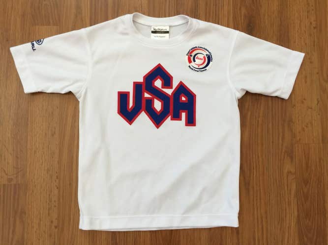 Team USA WORLD DWARF GAMES DAAA Athletic Association Size 4 Performance Jersey!
