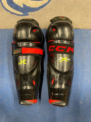 Used Bauer 14"  Vapor 2X Pro Shin Pads