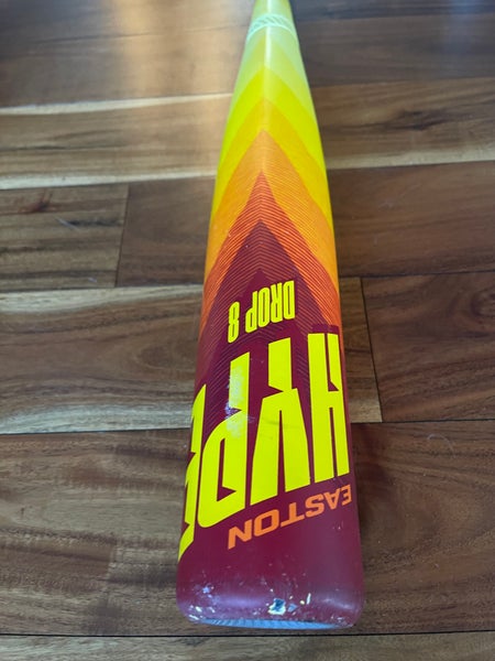 Used USSSA Certified 2023 Easton Hype Fire Bat (-8) 22 oz 30"