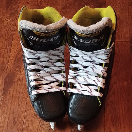 Senior Used Bauer Supreme 3s Hockey Goalie Skates Regular Width Size 7