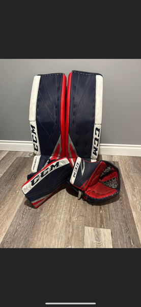 Used 37" CCM Regular Premier II Pro Goalie Full Set Pro Stock